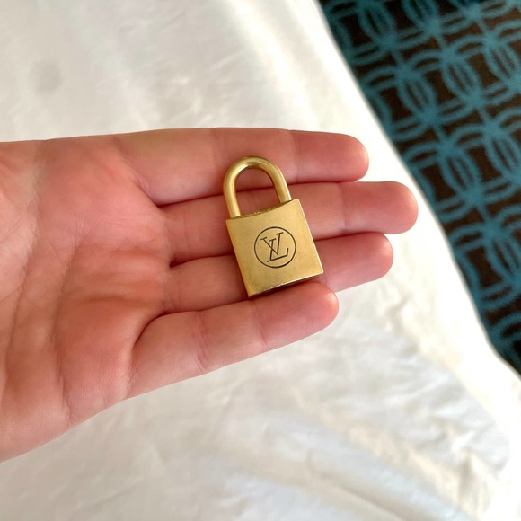 Louis Vuitton Accessories - Louis Vuitton luggage lock Authentic vintage brass DIY Necklace